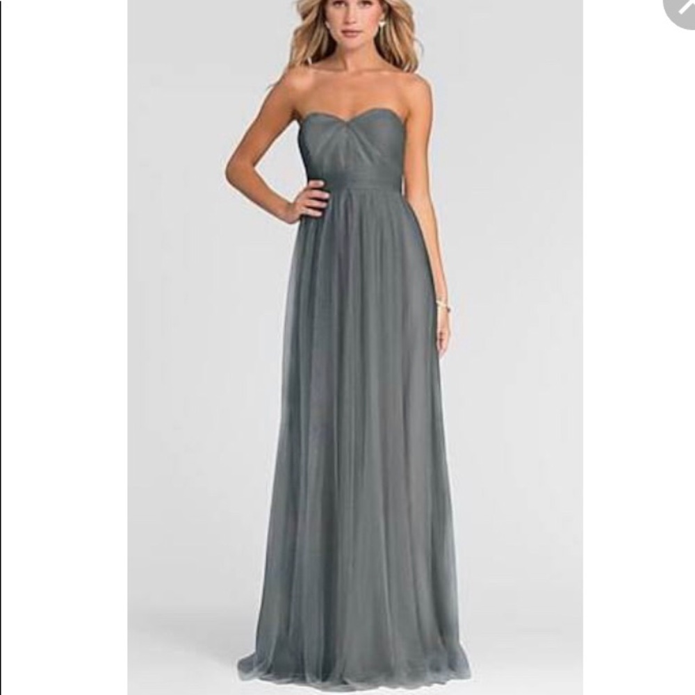 Jenny Yoo Annabelle Convertible Long Tulle Dress